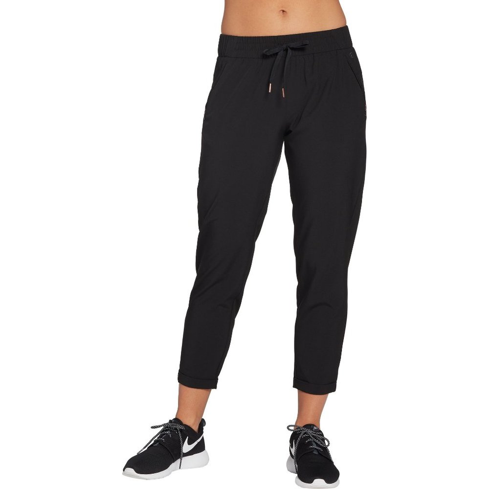 CALIA by Carrie Underwood Women's Journey Woven Pant in Pure Black